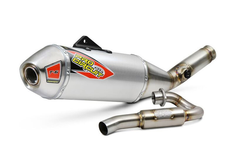 Pro Circuit - T-6 Jcr S/s System W/ti Can Crf450x '19 Jcr Replica - 0111945GX