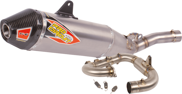 Pro Circuit - Ti-6 Titanium System W/carbon End-cap - 0332645F
