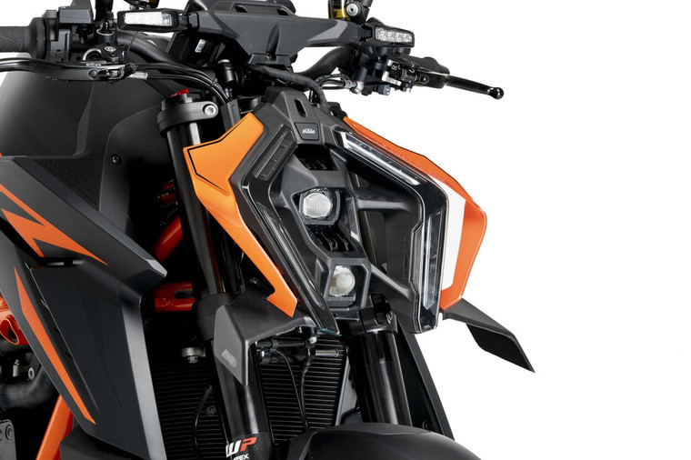 Puig - Downforce Front Spoiler Matt Black Ktm - 21909J