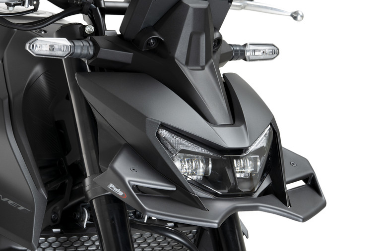 Puig - Downforce Front Spoiler Matte Black Hon - 22427J