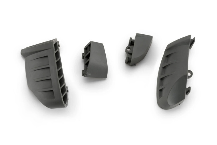 Puig - Rubber End Replacement Frame Slider Pro 2.0 Pr Grey - 20872U
