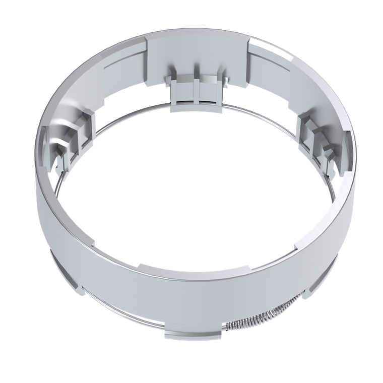 Raceline - 3/4" Cap Extension  Silver Fits 5x114.3/4.5 - CPR-A14S-114.3E