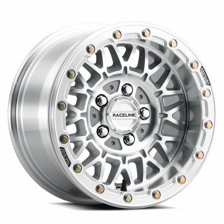 Raceline - Omega 15x10 5/4.5 +10mm Machined - A15MA-51012+10