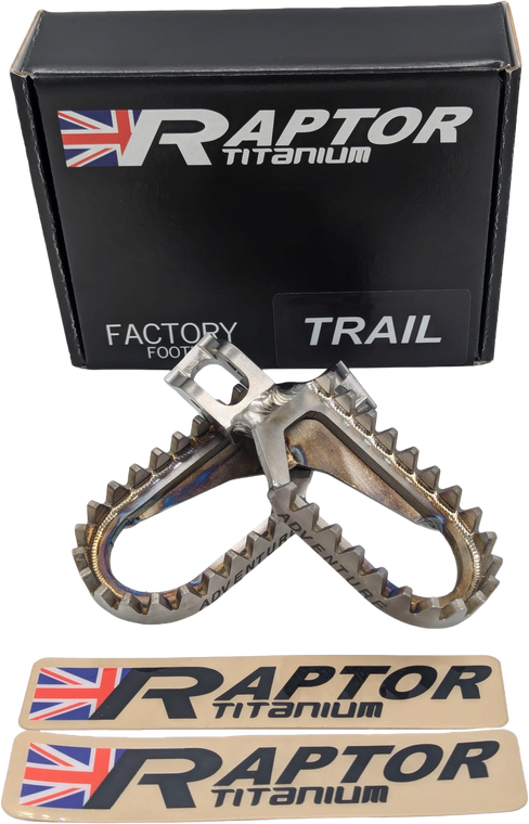 Raptor - Titanium Foot Pegs Adv Pr Tri - ADV007