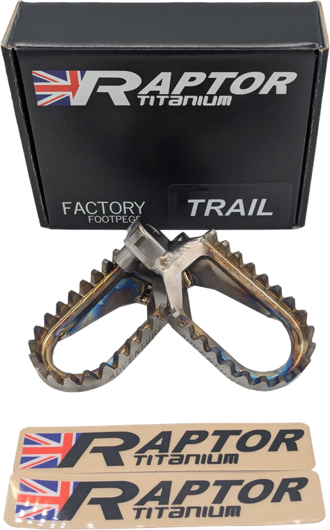 Raptor - Titanium Foot Pegs Adv Pr Yam - ADV003