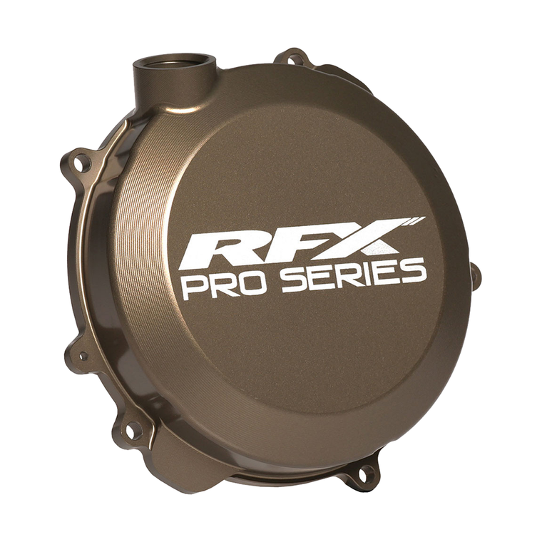 Rfx - Clutch Cover Hard Ano Black Ktm/husq/gas - FXCC 50800 99H2
