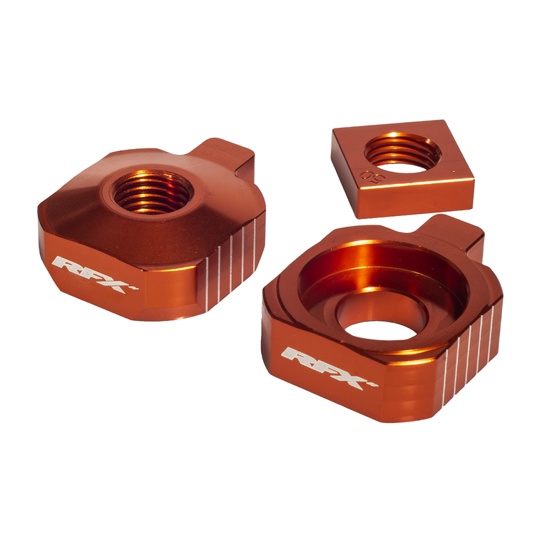 Rfx - Rear Axle Blocks Orange Ktm/husq/gas - FXAB 50400 99OR