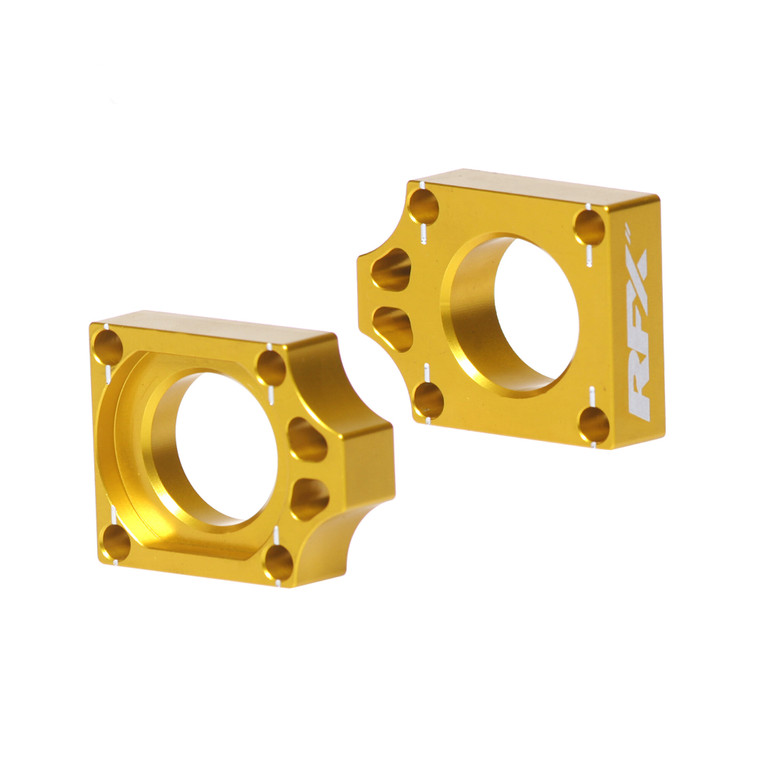 Rfx - Rear Axle Blocks Yellow Suz - FXAB 30100 99YL
