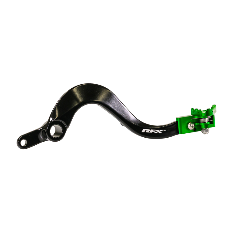 Rfx - Rear Brake Pedal Green Folding-tip Kaw - FXRB 20100 99GN