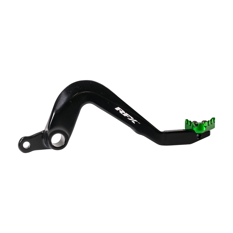 Rfx - Rear Brake Pedal Green Solid-tip Kaw - FXRB 20301 99GN