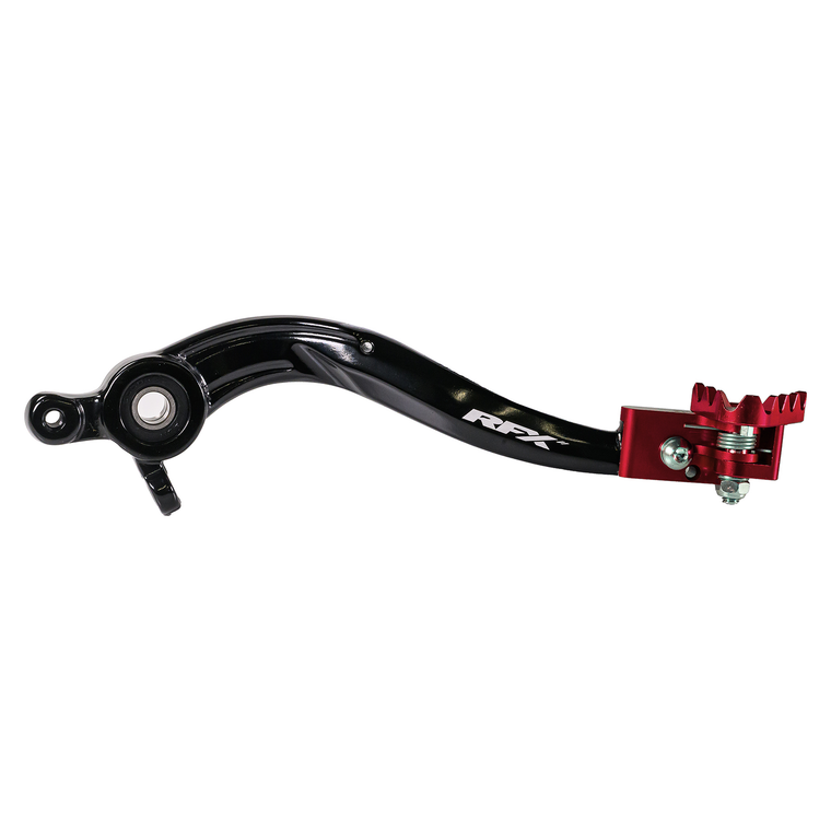 Rfx - Rear Brake Pedal Red Solid-tip Gas - FXRB 50500 99RD