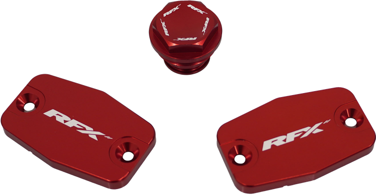 Rfx - Reservoir Cap Kit Red Gas - FXRC 72300 99RD