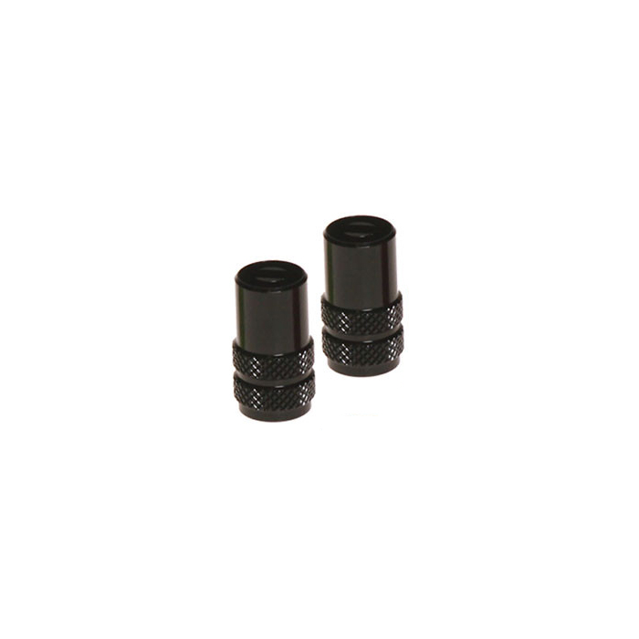 Rfx - Valve Caps 2pcs Black - FXVC 30000 00BK