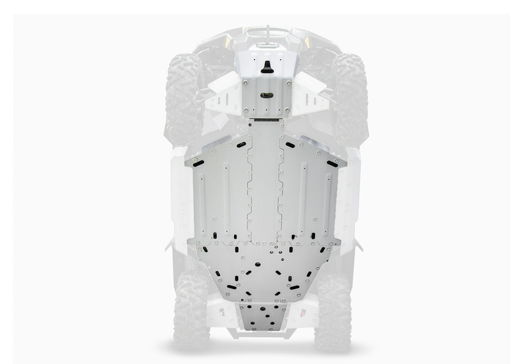 Rival Powersports Usa - Alloy Central Skid Plate Can - 2444.7289.1