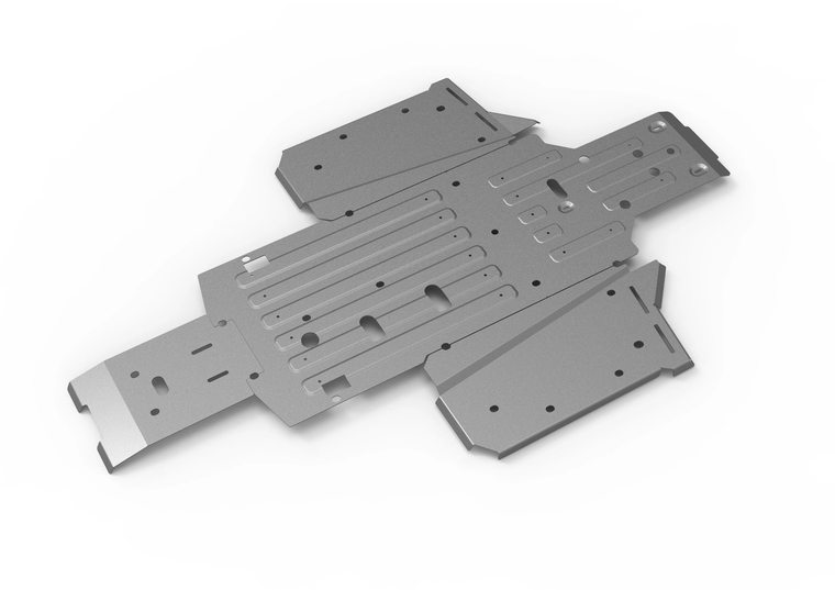 Rival Powersports Usa - Alloy Central Skid Plate Hon - 2444.2150.2
