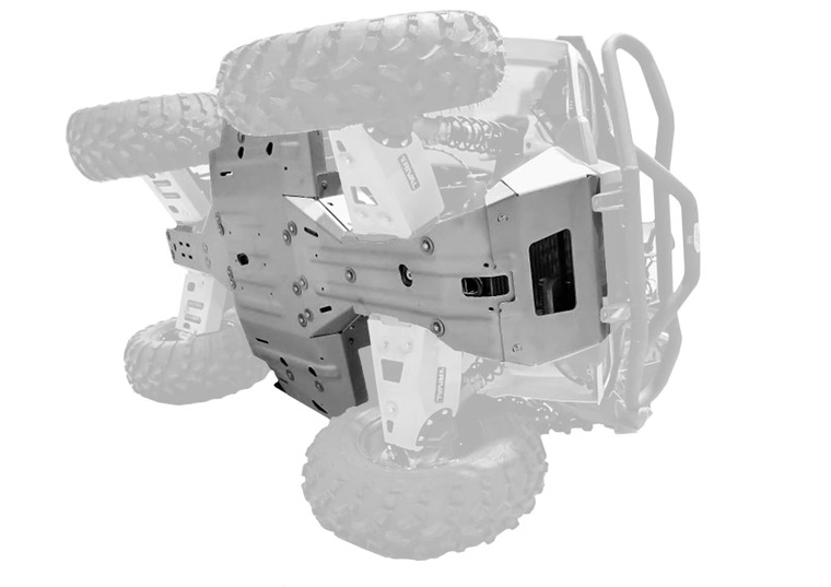 Rival Powersports Usa - Alloy Central Skid Plate Pol - 2444.7438.1