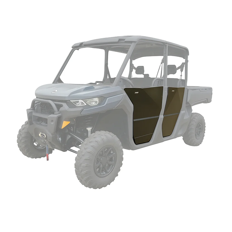 Rival Powersports Usa - Alloy Lower Rear Half Door Pair Can - 2444.7276.3