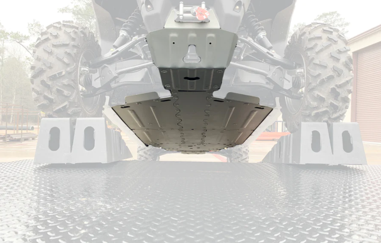 Rival Powersports Usa - Central Skidplate Alloy - 2444.7284.1
