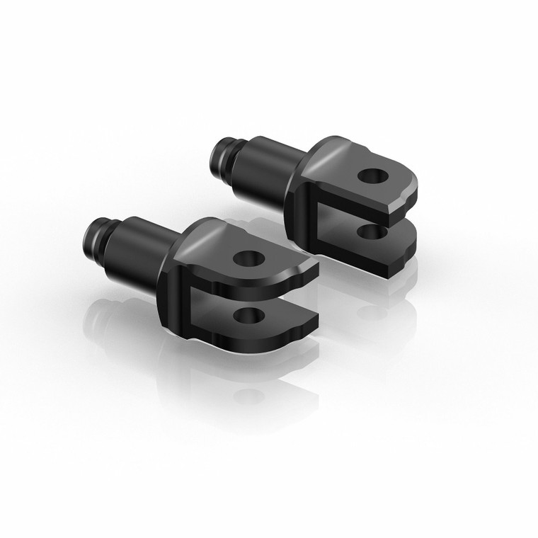 Rizoma - Footpeg Mount Kit Rider Black Pr - PE692B
