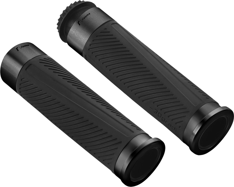 Rizoma - Grips 30 Gradi 22mm Black - GR224B