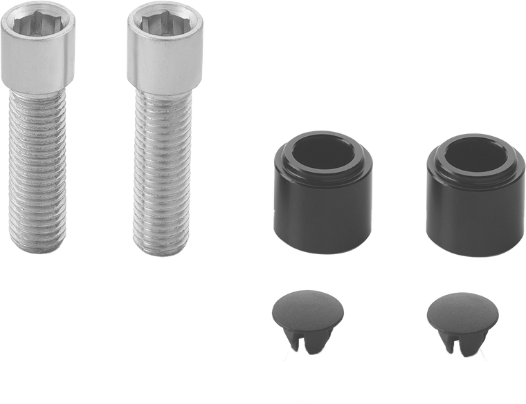 Rizoma - Stealth Naked Mounting Kit Mirror Black - BSN907B