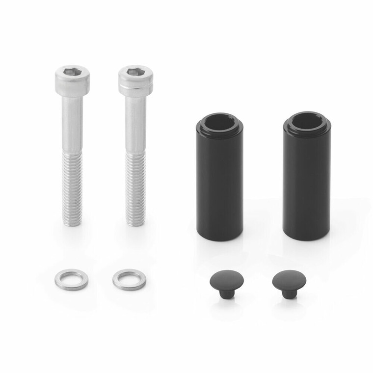 Rizoma - Stealth Naked Mounting Kit Mirror Black Duc - BSN902B