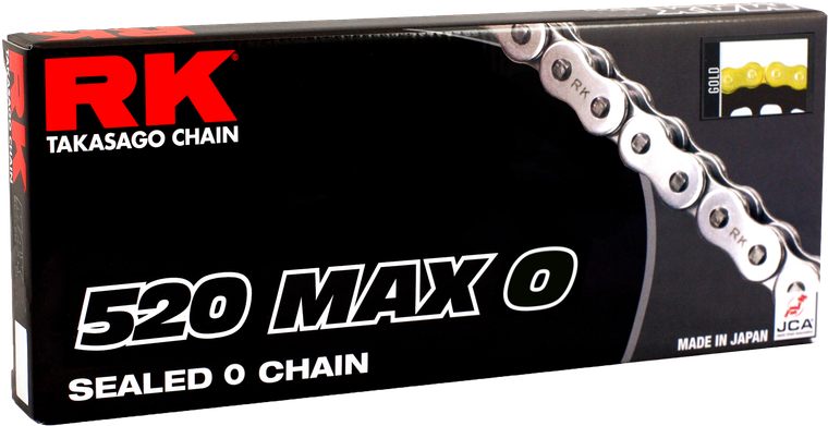 Rk Excel - 520maxo Drive Chain Gold 520 X 120 - 520MAXO-120-GG