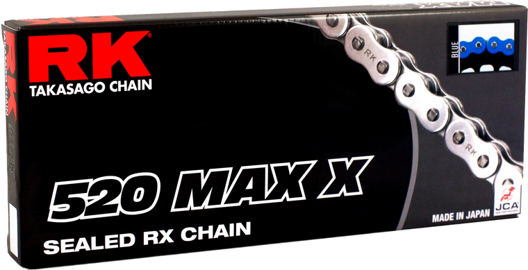 Rk Excel - 520maxx Drive Chain Blue 520 X 120 - 520MAXX-120-BB