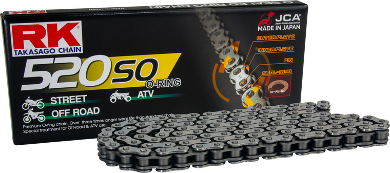 Rk Excel - 520so Drive Chain Steel 520 X 116 - 520SO-116