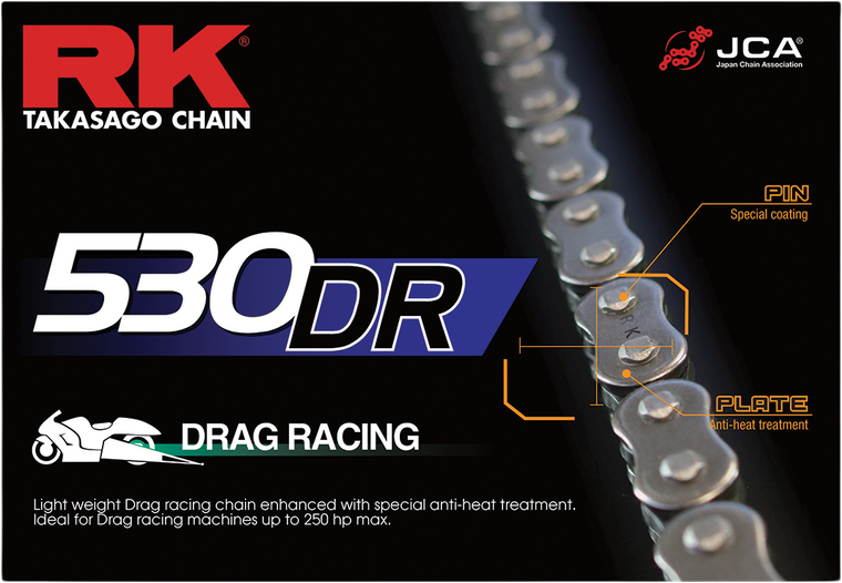 Rk Excel - 530dr Drag Racing Chain 530 X 150 - 530DR-150