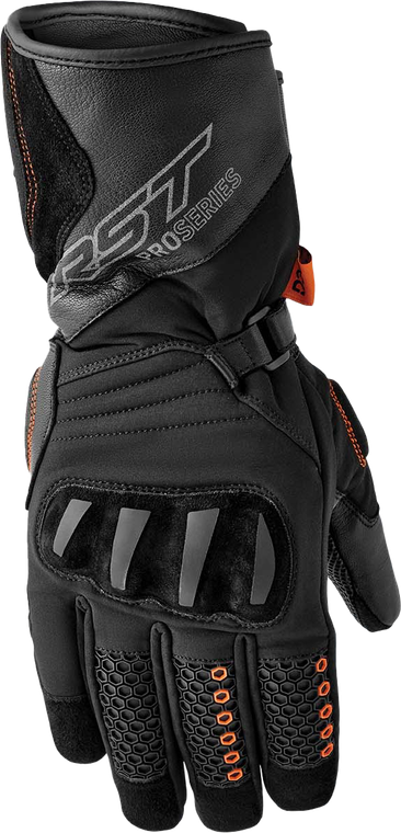 Rst - Artic D3o Waterproof Glove Black Textile Sm - 103664BLK-08