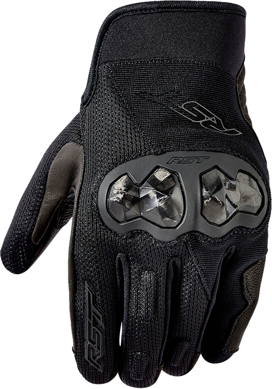 Rst - Jetstream Glove Black Textile Md - 103669BLK-09