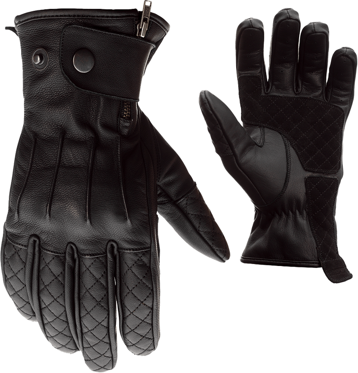 Rst - Matlock Ce Glove Black Textile Lg - 102405BLK-10