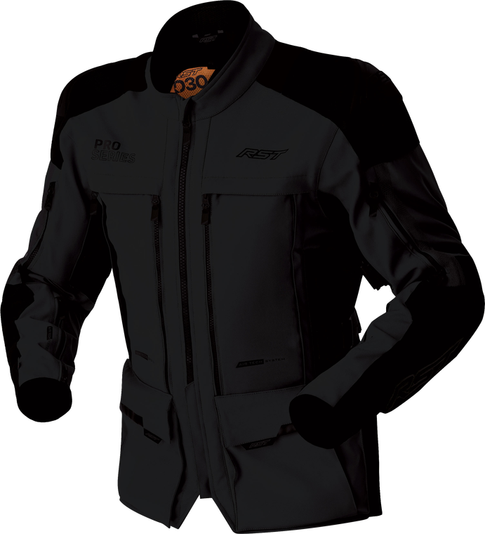 Rst - Ps Adventure D3o Jacket Black Textile Sm - 103599BLK-40