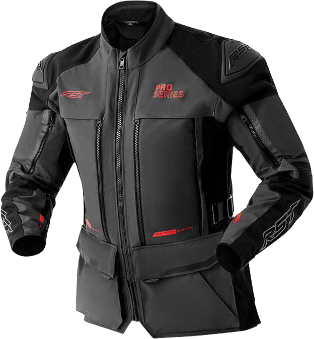 Rst - Ps Adventure D3o Jacket Grey/black Textile 2x - 103599GRY-48