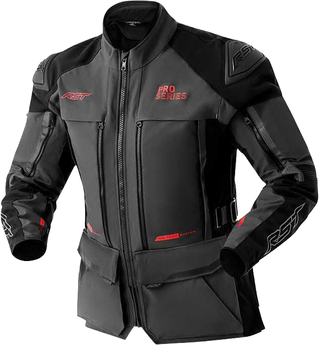 Rst - Ps Adventure D3o Jacket Grey/black Textile Md - 103599GRY-42