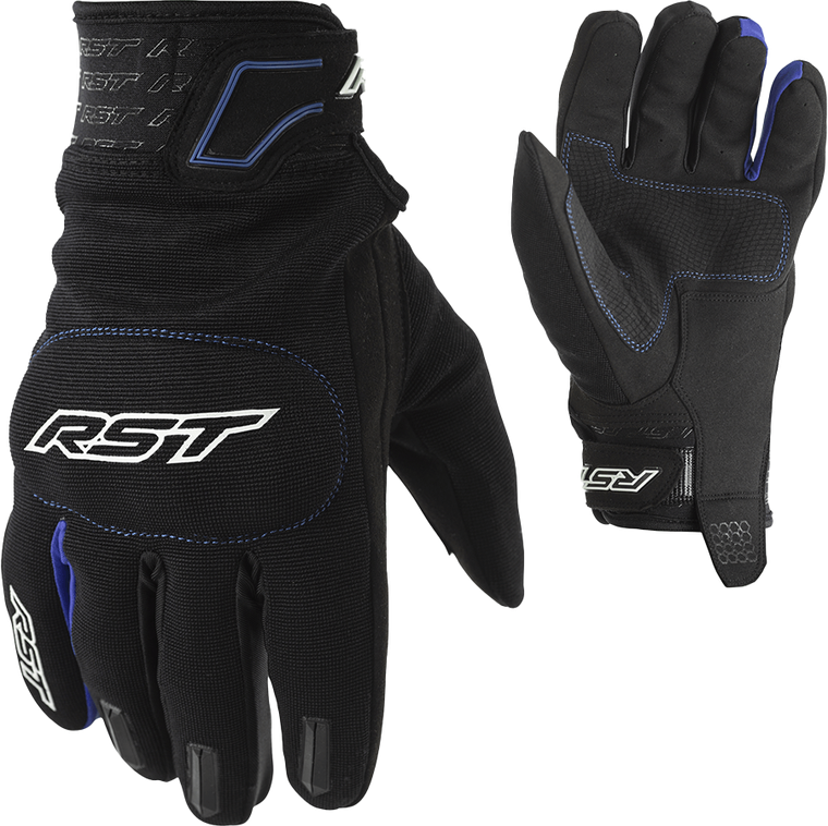 Rst - Rider Ce Glove Black/blue 2xl - 102100BLU-12