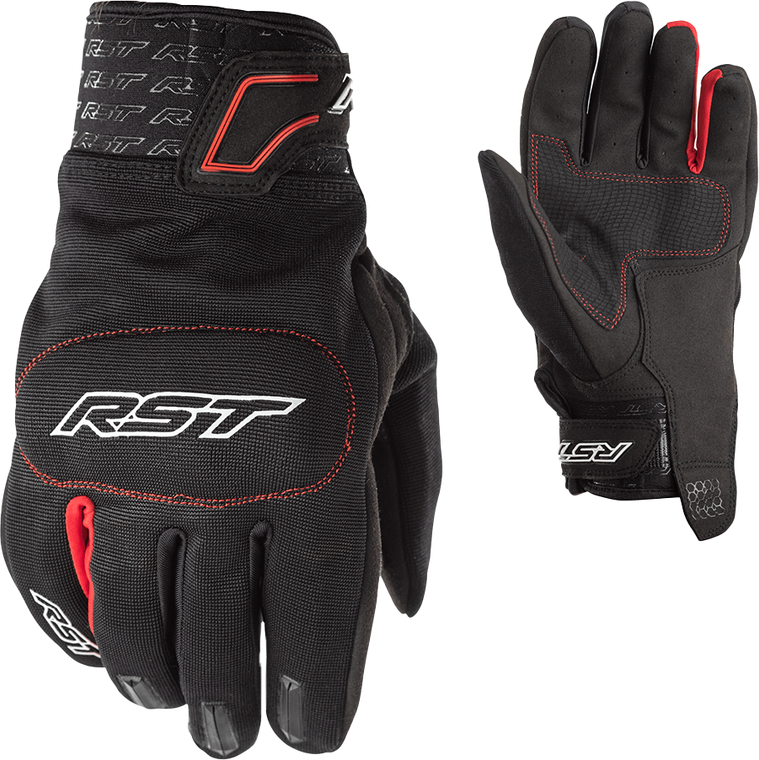 Rst - Rider Ce Glove Black/red Xl - 102100RED-11