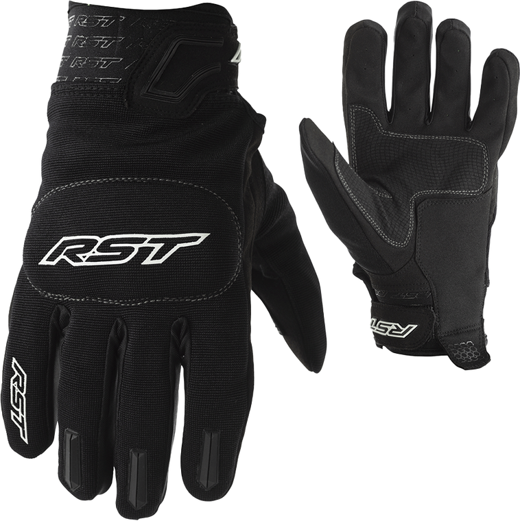 Rst - Rider Ce Glove Black/white Sm - 102100BLK-08