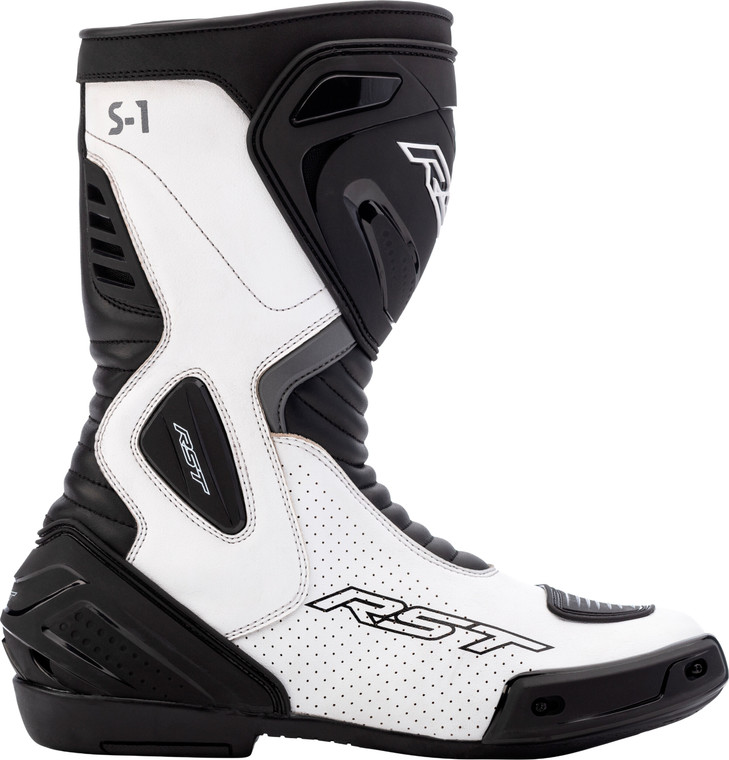 Rst - S1 Ce Boot Black/white 10 - 103050WHI-43