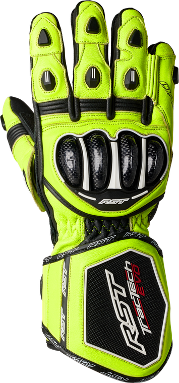 Rst - Tractech Evo 4 Ce Glove Neon Yellow/black/black Md - 102666N.YEL-09