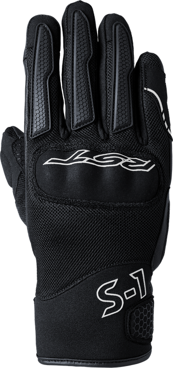 Rst - Womens  S1 Mesh Ce Glove Black/white Lg - 103196WHI-08