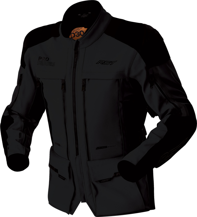 Rst - Womens Ps Adventure D3o Jacket Black Textile 2xl - 103628BLK-18