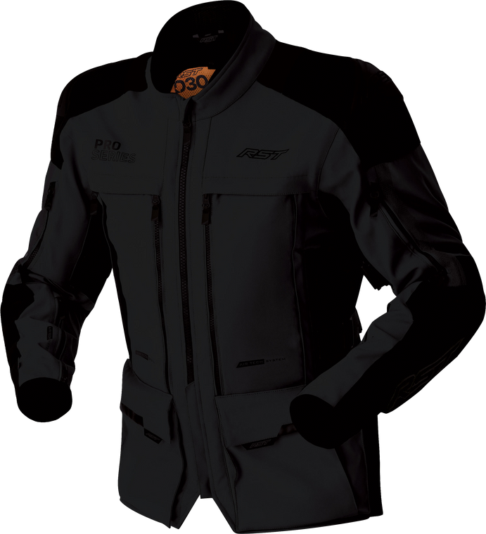 Rst - Womens Ps Adventure D3o Jacket Black Textile Xs - 103628BLK-08
