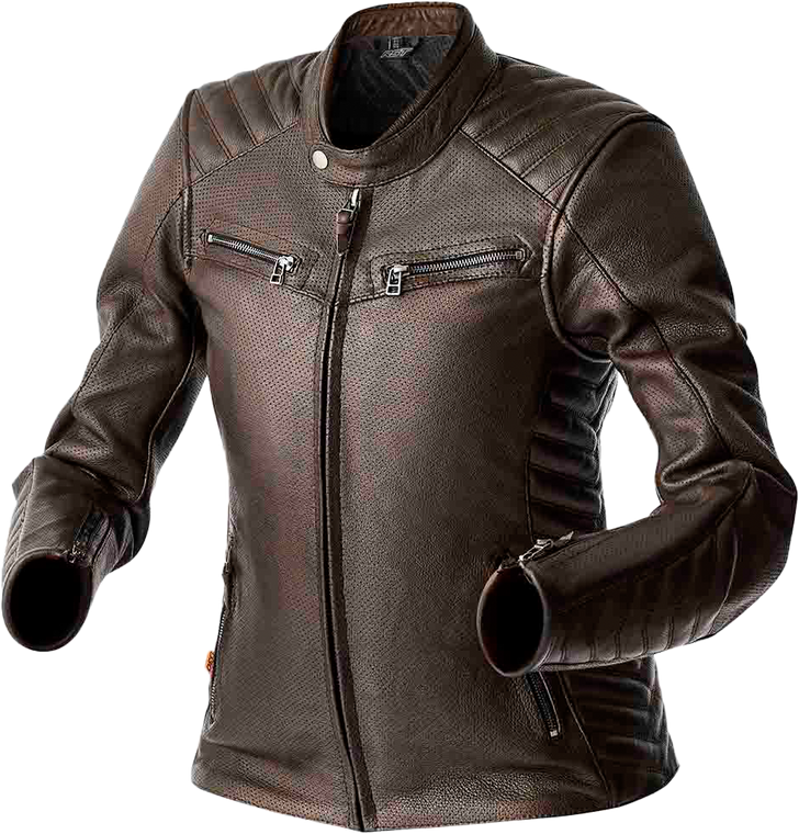 Rst - Womens Roadster Air D3o Jacket Brown Leather Sm - 103644BRN-10