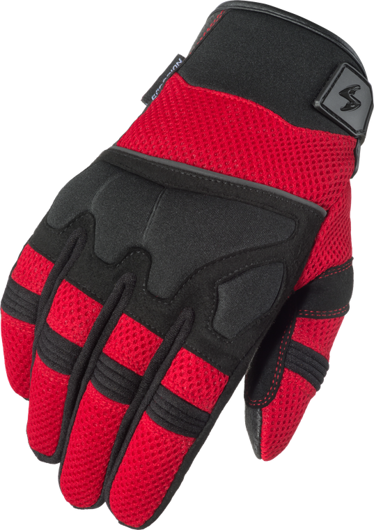 Scorpion Exo - Cool Hand Iii Gloves Red Lg - G20-045