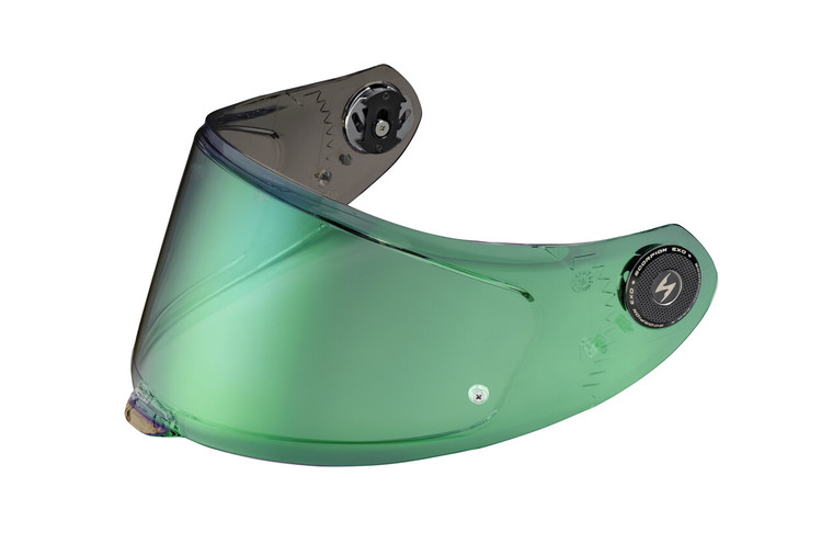 Scorpion Exo - Exo-warp Faceshield Class 1 Pinlock Green Mirrored - 52-WAR-68