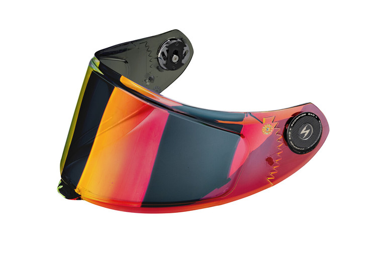 Scorpion Exo - Exo-warp Faceshield Class 1 Red Mirrored - 51-WAR-66