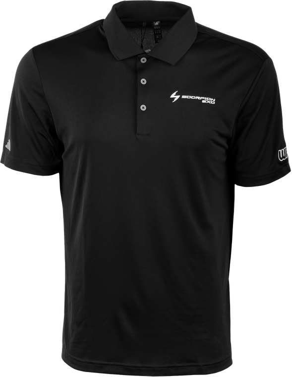 Scorpion Exo - Scorpion Polo Black/white Md - 99-7154M