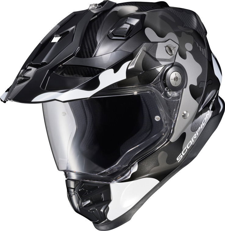 Scorpion Exo - Xt9000 Carbon Full Face Helmet Gilley Phantom Sm - XT9-2363